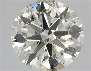 Picture of Natural Diamond 1.01 Carats, Round with Excellent Cut, N Color, SI2 Clarity and Certified by GIA