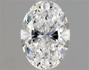 Foto Diamante Natural 0.62 quilates, Ovalado , Color E, claridad VVS1 y certificado GIA de