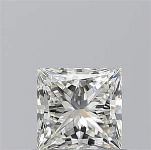 Picture of Natural Diamond 0.73 Carats, Princess with  Cut, K Color, VVS1 Clarity and Certified by GIA