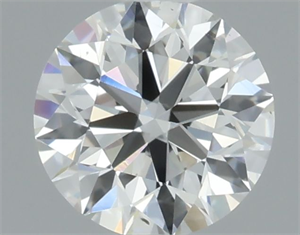 Picture of Natural Diamond 0.45 Carats, Round with Excellent Cut, G Color, SI1 Clarity and Certified by GIA