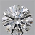 Lab Grown Diamond 1.03 Carats, Round with Ideal Cut, D Color, VVS1 Clarity and Certified by IGI