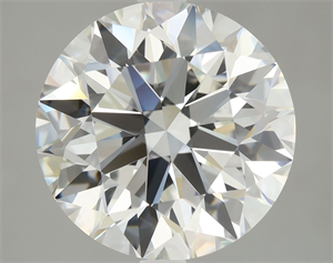 Picture of Natural Diamond 4.06 Carats, Round with Excellent Cut, G Color, VS1 Clarity and Certified by GIA
