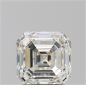 Natural Diamond 2.25 Carats, Asscher with  Cut, J Color, VS1 Clarity and Certified by GIA