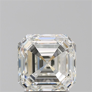 Picture of Natural Diamond 2.25 Carats, Asscher with  Cut, J Color, VS1 Clarity and Certified by GIA