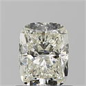 Natural Diamond 0.80 Carats, Cushion with  Cut, K Color, VVS1 Clarity and Certified by GIA