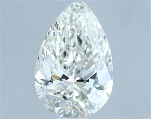 Picture of Natural Diamond 0.70 Carats, Pear with  Cut, H Color, SI1 Clarity and Certified by IGI