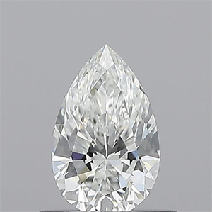 Picture of Natural Diamond 0.50 Carats, Pear with  Cut, F Color, VVS2 Clarity and Certified by GIA