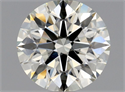 Diamante Natural 1.07 quilates, Redondo , Color J, claridad VS2 y certificado IGI