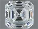 Natural Diamond 1.01 Carats, Asscher with  Cut, G Color, VVS2 Clarity and Certified by IGI