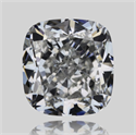 Natural Diamond 0.53 Carats, Cushion with  Cut, H Color, SI1 Clarity and Certified by GIA