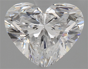 Picture of Natural Diamond 1.90 Carats, Heart with  Cut, D Color, FL Clarity and Certified by GIA