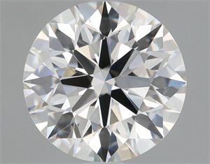 Picture of Natural Diamond 1.31 Carats, Round with Excellent Cut, I Color, VVS1 Clarity and Certified by GIA