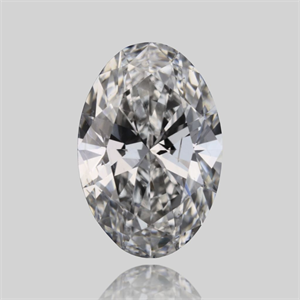 Picture of Natural Diamond 0.47 Carats, Oval with  Cut, F Color, SI1 Clarity and Certified by GIA