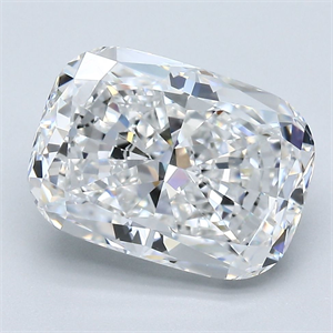 Foto Diamante Natural 4.06 quilates, Del cojín , Color E, claridad VS1 y certificado GIA de