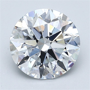 Foto Diamante Natural 2.28 quilates, Redondo , Color D, claridad SI1 y certificado GIA de