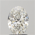 Diamante Natural 1.21 quilates, Ovalado , Color G, claridad VS2 y certificado GIA