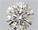 Diamante Natural 0.48 quilates, Redondo , Color J, claridad VVS2 y certificado IGI