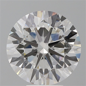 Picture of Lab Grown Diamond 6.53 Carats, Round with Ideal Cut, E Color, VVS2 Clarity and Certified by IGI