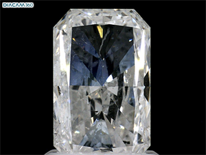 Picture of Natural Diamond 1.50 Carats, Radiant with  Cut, E Color, SI2 Clarity and Certified by GIA