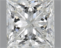Natural Diamond 1.01 Carats, Princess with  Cut, J Color, SI2 Clarity and Certified by GIA
