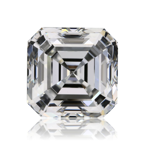 Picture of Natural Diamond 1.04 Carats, Asscher with  Cut, E Color, VVS2 Clarity and Certified by GIA