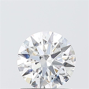 Picture of Lab Grown Diamond 1.06 Carats, Round with Ideal Cut, D Color, VS2 Clarity and Certified by IGI