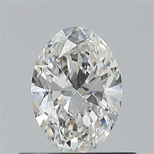 Picture of Natural Diamond 0.50 Carats, Oval with  Cut, G Color, VS2 Clarity and Certified by GIA