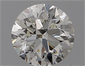Diamante Natural 0.50 quilates, Redondo , Color I, claridad VS1 y certificado GIA