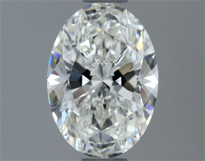 Picture of Natural Diamond 1.20 Carats, Oval with  Cut, G Color, VVS2 Clarity and Certified by IGI