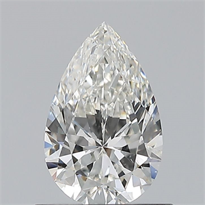 Picture of Natural Diamond 0.70 Carats, Pear with  Cut, G Color, VS2 Clarity and Certified by GIA