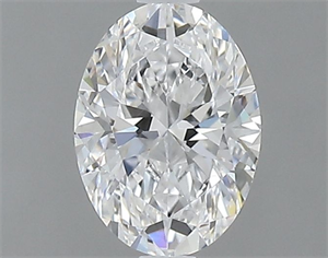 Picture of Natural Diamond 0.50 Carats, Oval with  Cut, D Color, VS2 Clarity and Certified by GIA