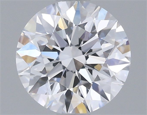 Picture of Lab Grown Diamond 1.07 Carats, Round with Excellent Cut, D Color, VVS2 Clarity and Certified by IGI