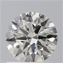 Natural Diamond 0.60 Carats, Round with Excellent Cut, I Color, SI1 Clarity and Certified by GIA