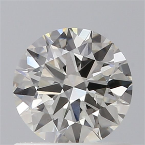 Picture of Natural Diamond 0.60 Carats, Round with Excellent Cut, I Color, SI1 Clarity and Certified by GIA