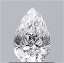 Diamante Natural 0.50 quilates, De pera , Color D, claridad VS2 y certificado GIA