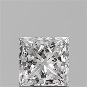 Foto Diamante Natural 1.08 quilates, Princesa , Color F, claridad VVS1 y certificado GIA de