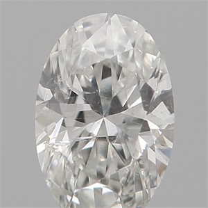 Picture of Natural Diamond 0.21 Carats, Oval with  Cut, E Color, SI2 Clarity and Certified by IGI