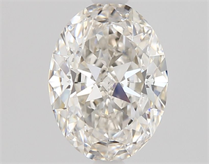 Picture of Natural Diamond 0.71 Carats, Oval with  Cut, I Color, VVS1 Clarity and Certified by GIA