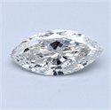 Diamante Natural 1.00 quilates, marqués , Color H, claridad SI1 y certificado GIA