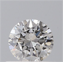 Diamante Natural 0.40 quilates, Redondo , Color F, claridad SI2 y certificado GIA