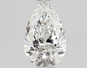 Foto Diamante Natural 0.50 quilates, De pera , Color E, claridad VVS1 y certificado GIA de