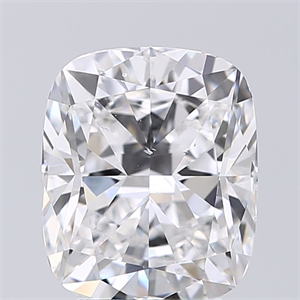 Picture of Natural Diamond 3.03 Carats, Cushion with  Cut, E Color, SI1 Clarity and Certified by GIA