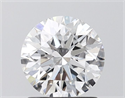Del inventario de diamantes de laboratorio, 1.29 quilates, Redondo , Color D, claridad VVS2 y certificado IGI