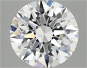 Del inventario de diamantes de laboratorio, 3.04 quilates, Redondo , Color E, claridad VS2 y certificado IGI