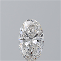 Natural Diamond 2.01 Carats, Oval with  Cut, E Color, SI2 Clarity and Certified by GIA