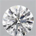 Del inventario de diamantes de laboratorio, 2.81 quilates, Redondo , Color E, claridad VS1 y certificado IGI