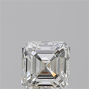 Foto Diamante Natural 0.71 quilates, Asscher , Color I, claridad VVS1 y certificado GIA de