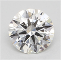 Diamante Natural 0.43 quilates, Redondo , Color G, claridad VVS1 y certificado GIA