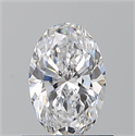 Diamante Natural 0.71 quilates, Ovalado , Color D, claridad VS1 y certificado GIA