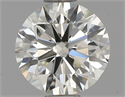 Natural Diamond 0.90 Carats, Round with Very Good Cut, J Color, VS1 Clarity and Certified by IGI